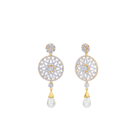 Ravishing Beauty Diamond Earrings